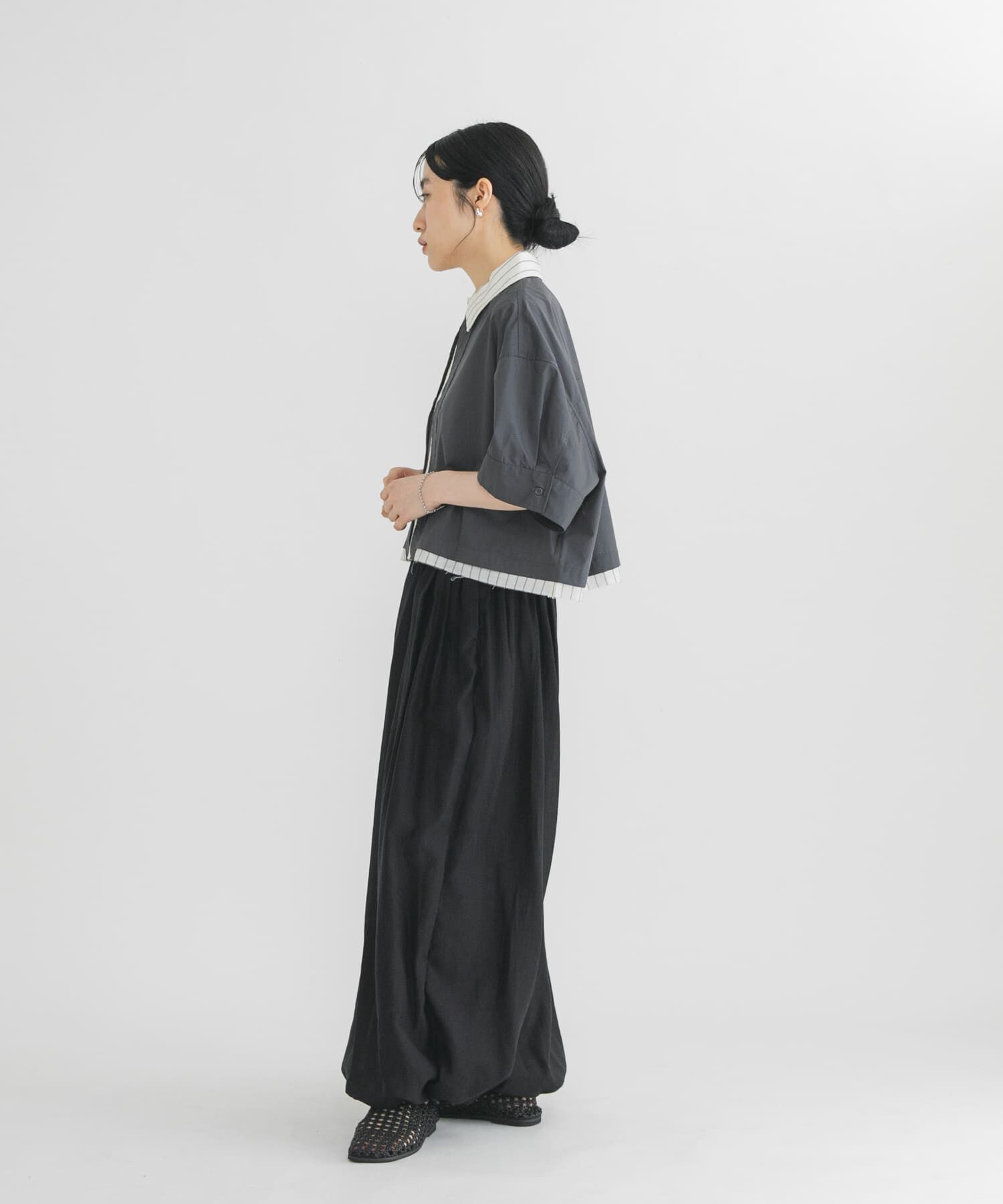  「レイヤードライクBOXシャツ」|シャツ・ブラウス|