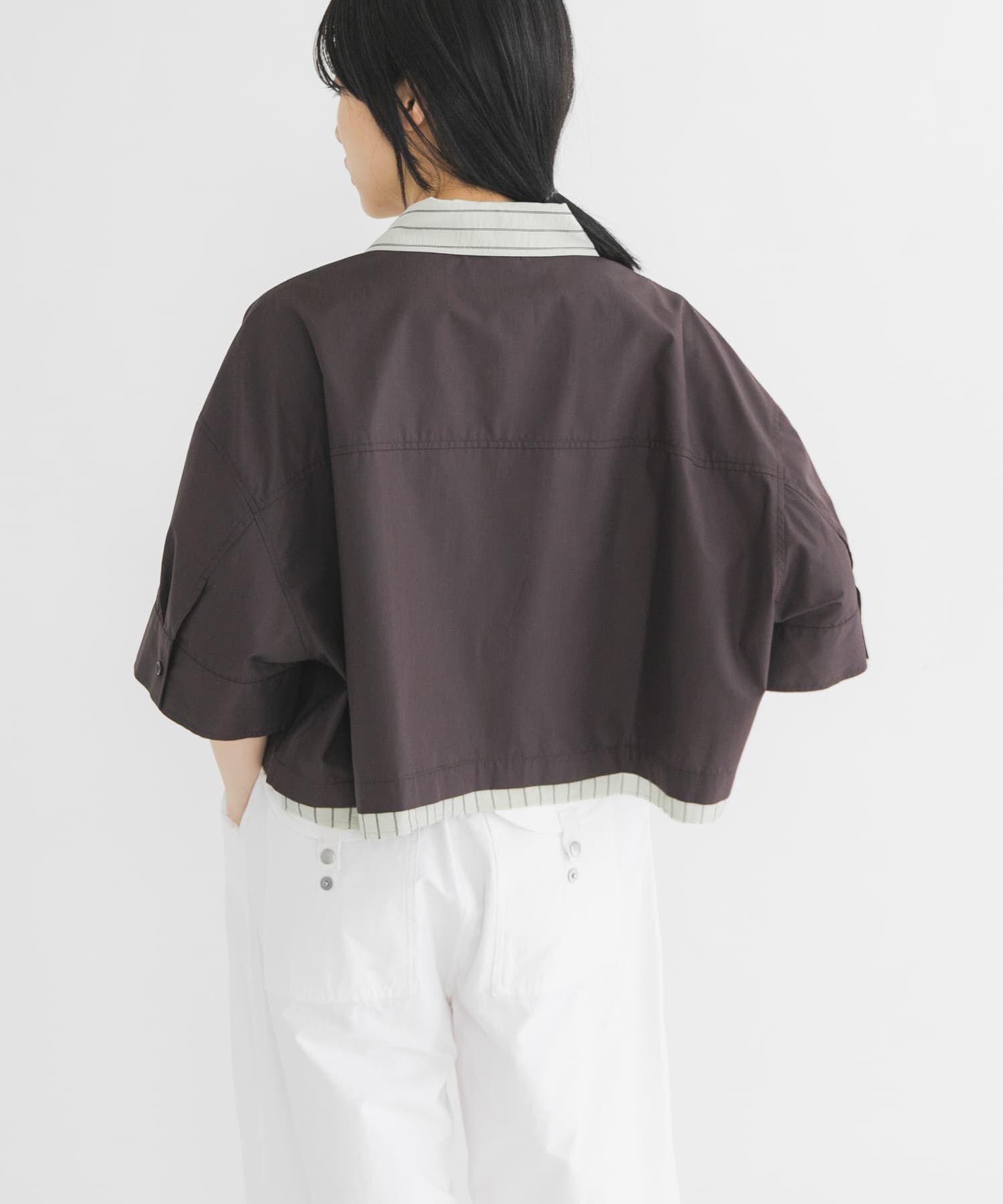  「レイヤードライクBOXシャツ」|シャツ・ブラウス|