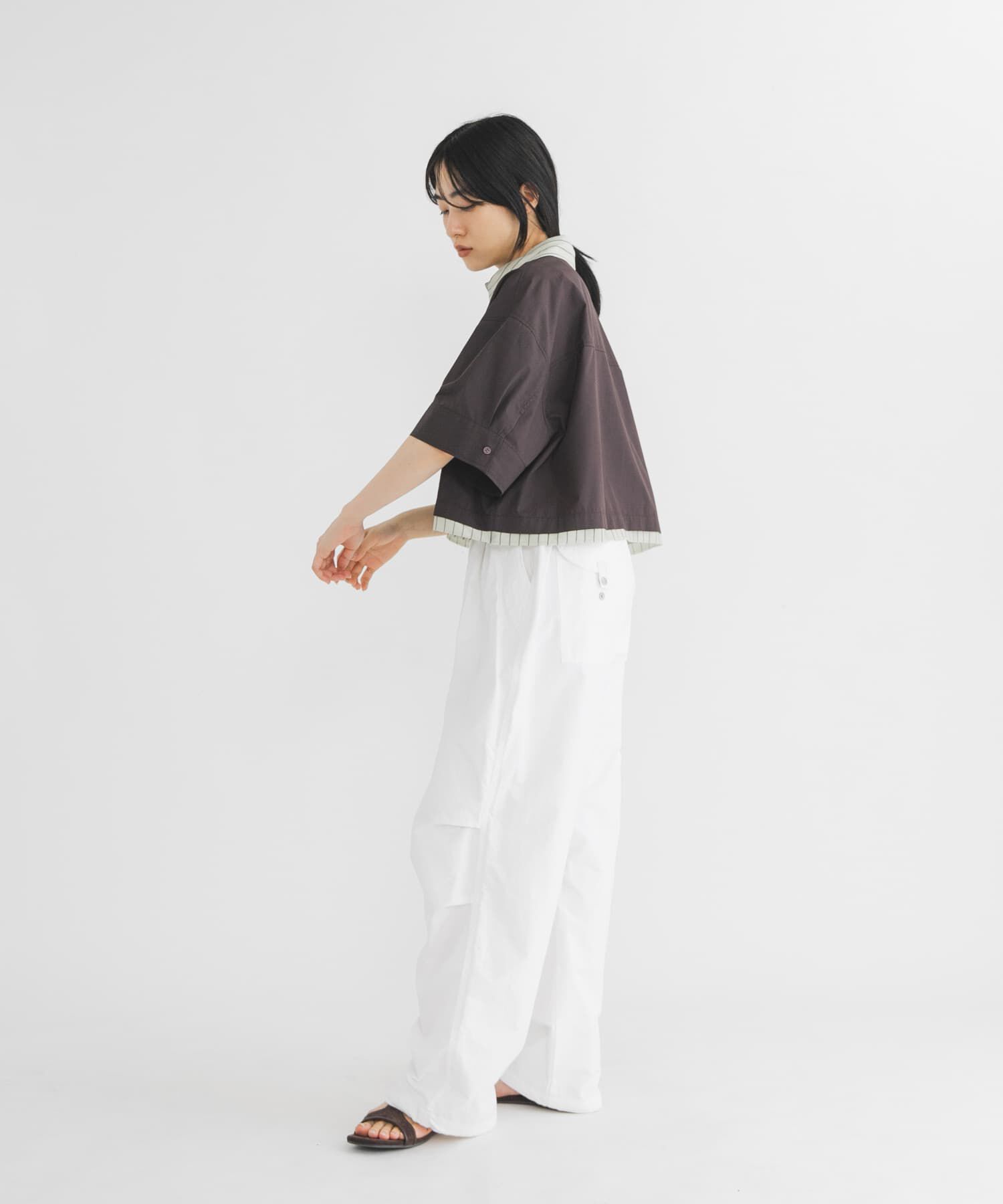  「レイヤードライクBOXシャツ」|シャツ・ブラウス|