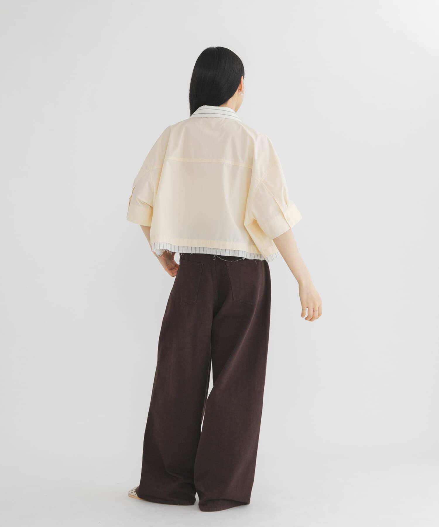  「レイヤードライクBOXシャツ」|シャツ・ブラウス|