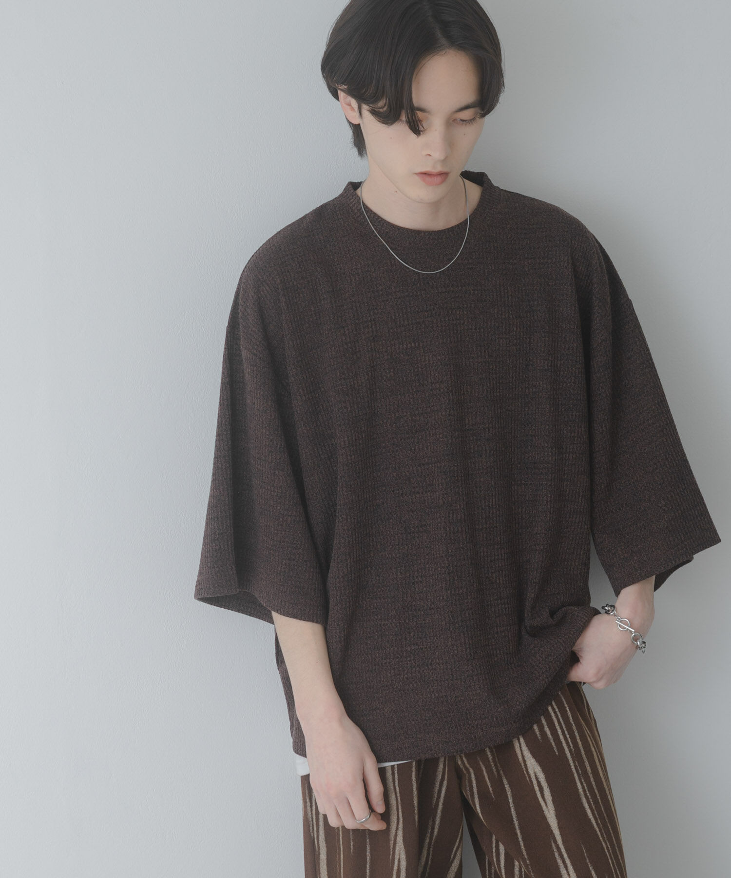 SENSE OF PLACE by URBAN RESEARCH「ソフトワッフルエクストラルーズTシャツ」|Tシャツ・カットソー|