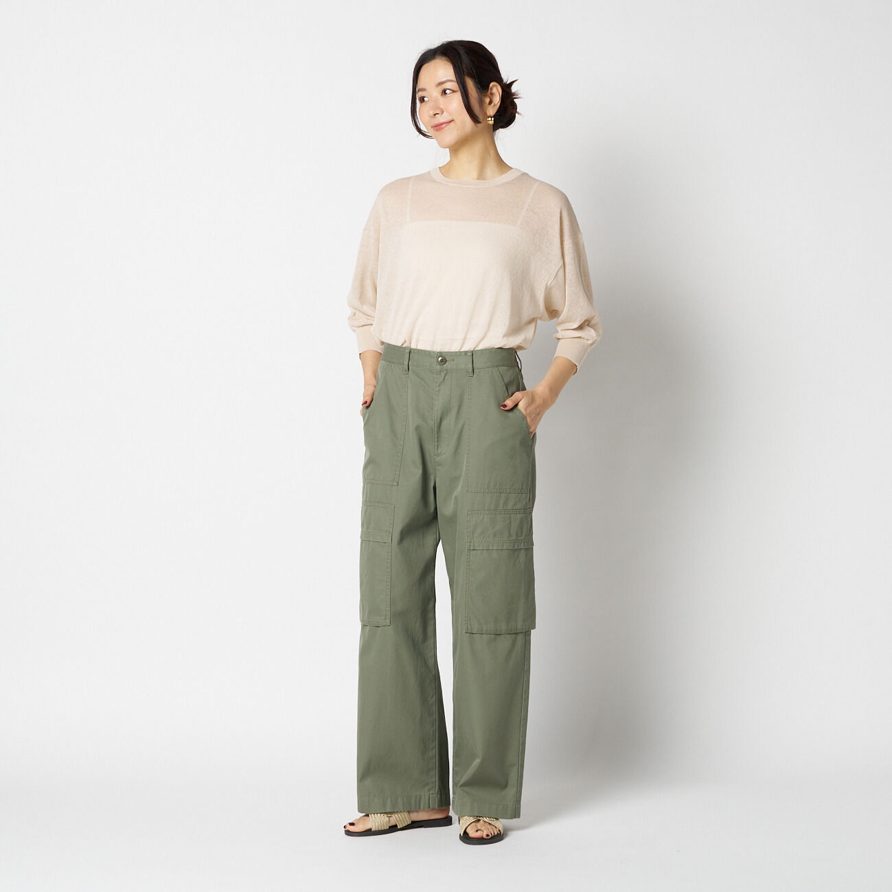 HELIOPOLE「HELIOPOLE MILITARY PANTS」|チノ|