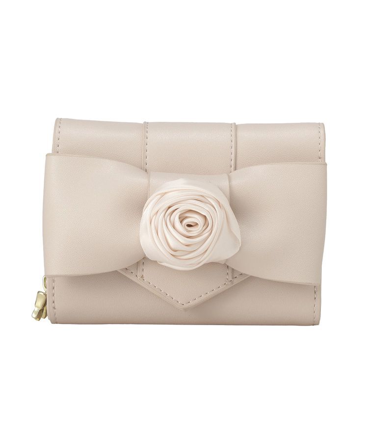 Maison de FLEUR「【WEB限定カラーあり】ローズリボンミニウォレット」|財布|