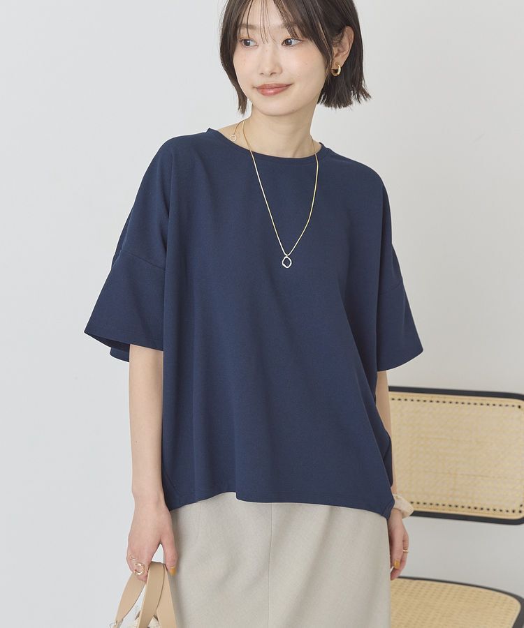 AMERICAN HOLIC「【WEB限定】バックフリル半袖プルオーバー」|Tシャツ・カットソー|