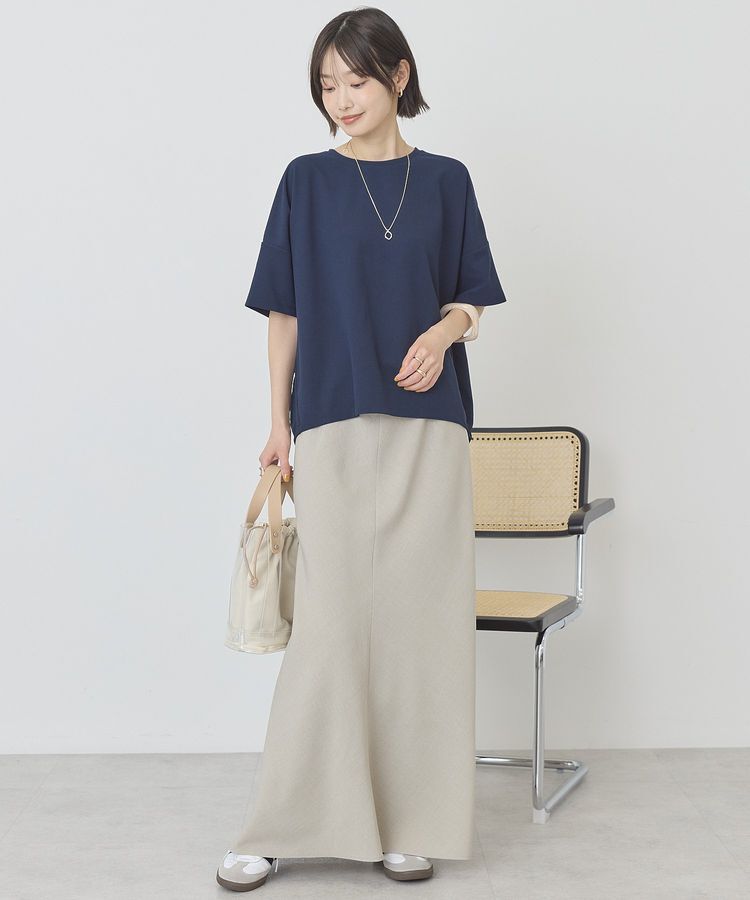 AMERICAN HOLIC「【WEB限定】バックフリル半袖プルオーバー」|Tシャツ・カットソー|