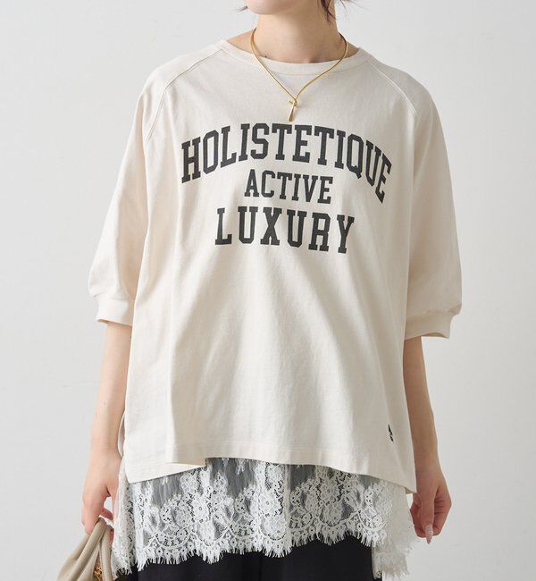  「USAコットンカレッジロゴTシャツ」|Tシャツ・カットソー|