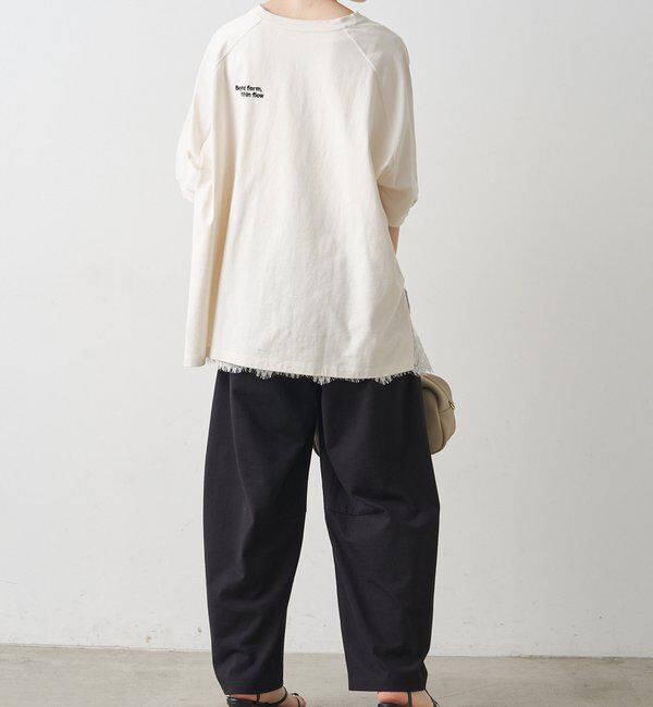  「USAコットンカレッジロゴTシャツ」|Tシャツ・カットソー|