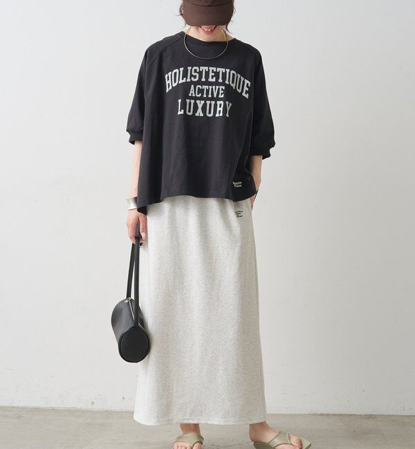  「USAコットンカレッジロゴTシャツ」|Tシャツ・カットソー|