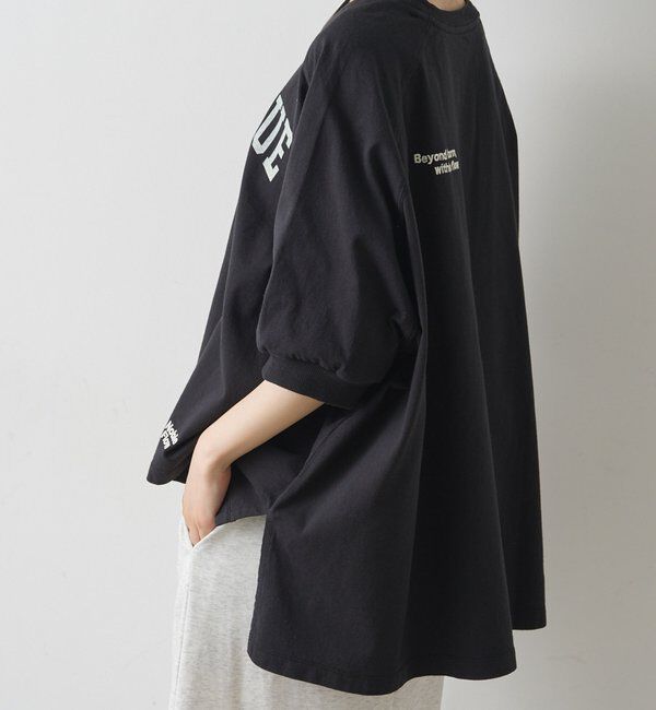  「USAコットンカレッジロゴTシャツ」|Tシャツ・カットソー|