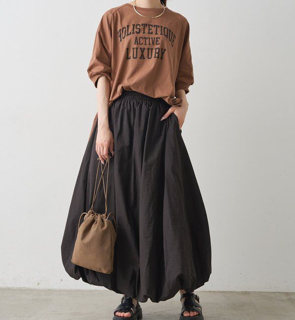  「USAコットンカレッジロゴTシャツ」|Tシャツ・カットソー|
