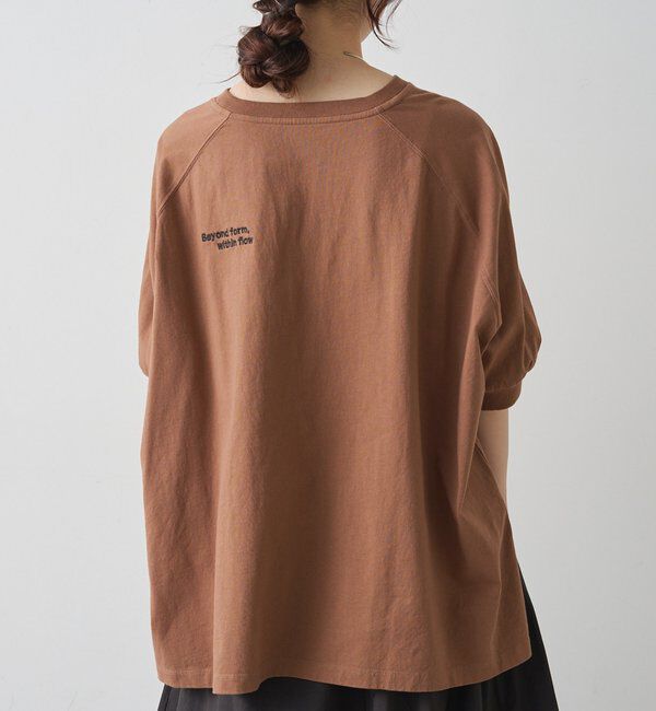  「USAコットンカレッジロゴTシャツ」|Tシャツ・カットソー|