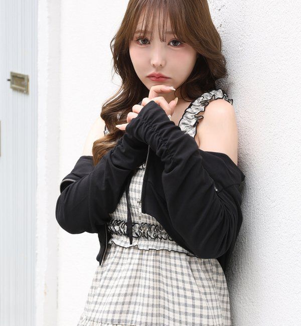 「【UVカット】ロゴ刺繍パーカー」|プルオーバー|