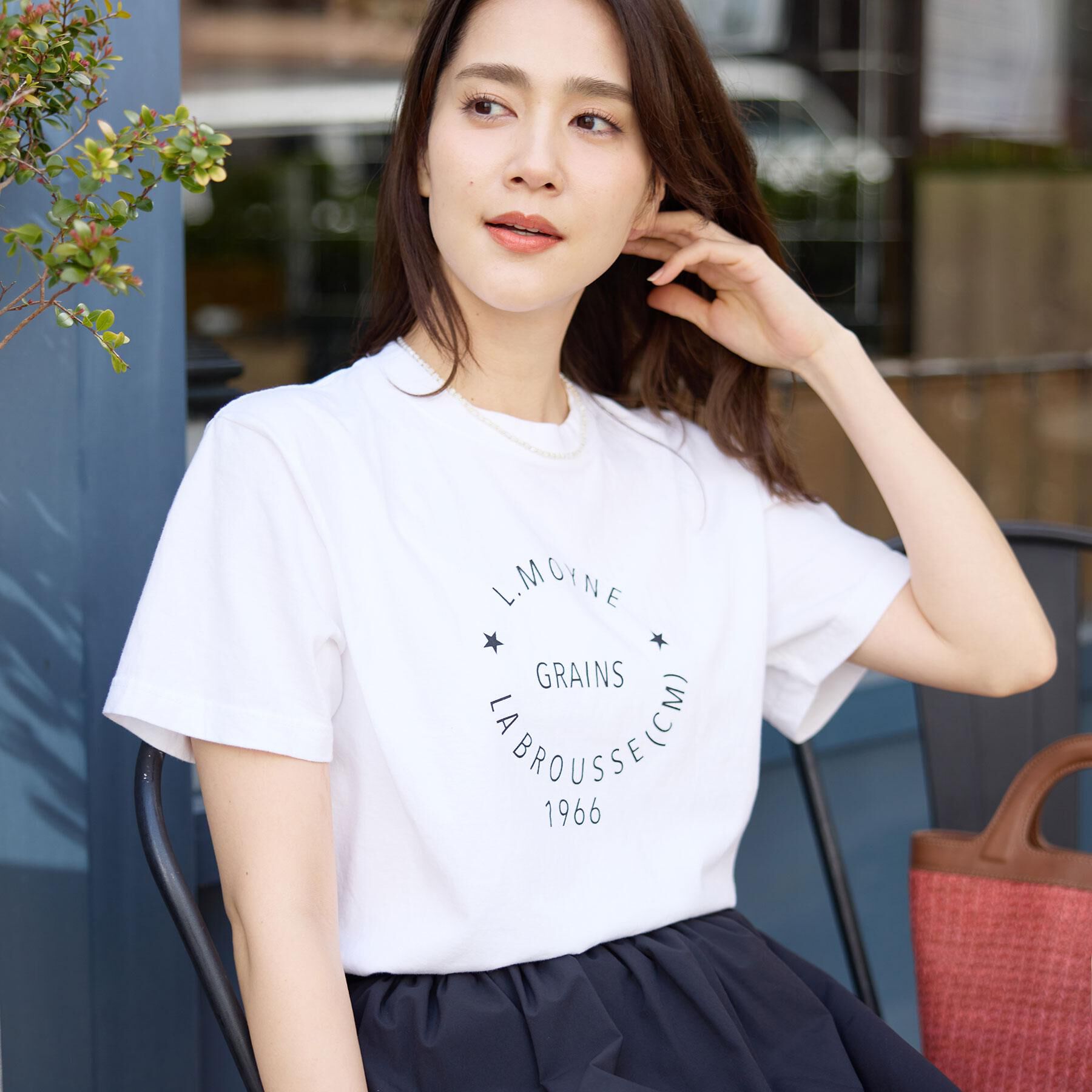 Reflect「【REGENCY WORKS／Reflect別注カラーあり】サークルモチーフTシャツ」|Tシャツ・カットソー|オフホワイト(003