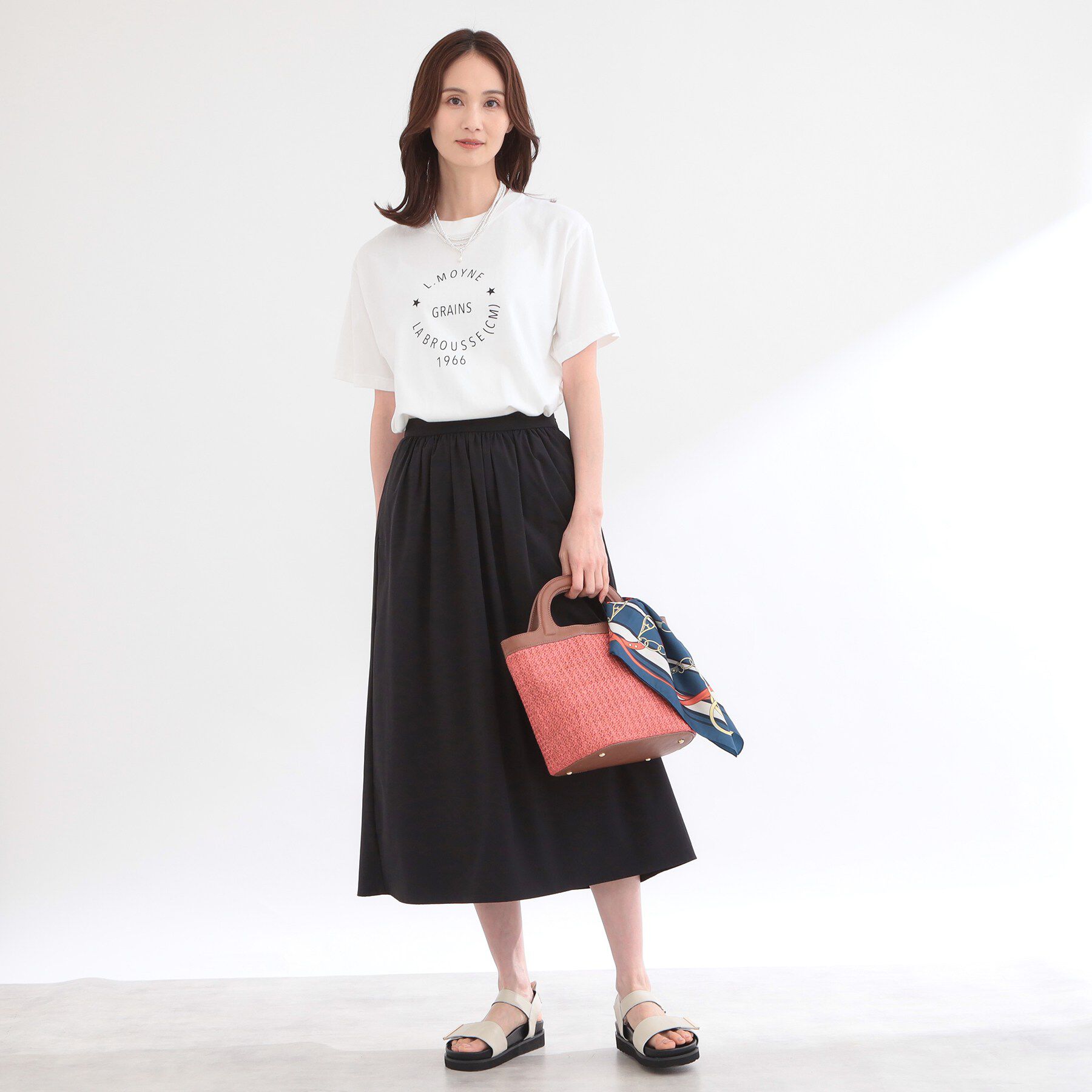 Reflect「【REGENCY WORKS／Reflect別注カラーあり】サークルモチーフTシャツ」|Tシャツ・カットソー|
