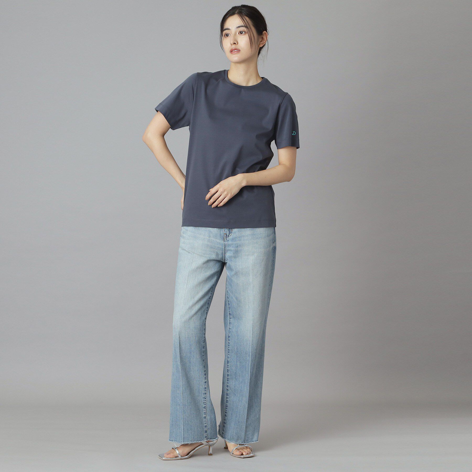 DRESSTERIOR「【接触冷感／抗菌防臭／消臭】アイスクリアコットンTシャツ」|Tシャツ・カットソー|