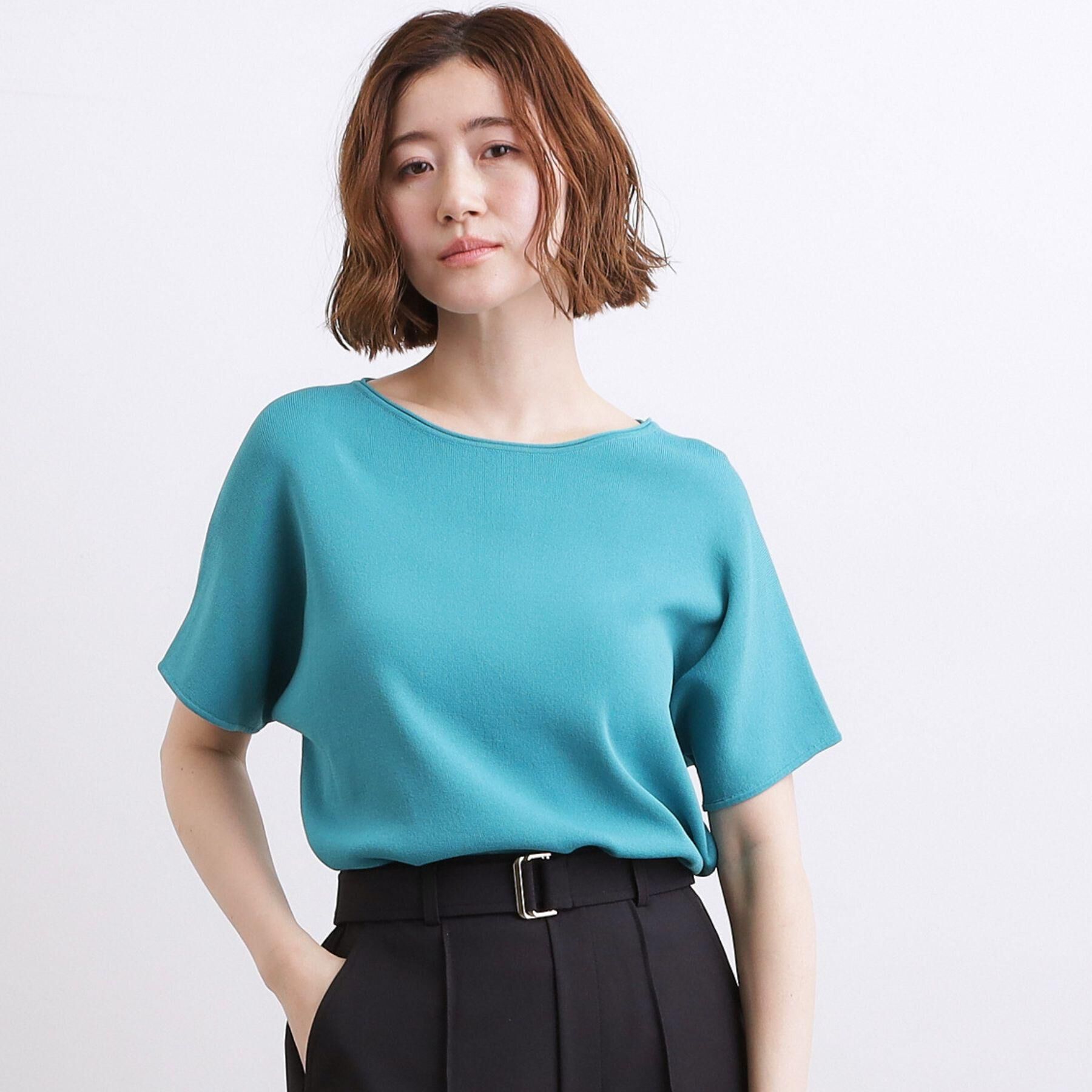 grove「【シリーズ累計36万枚！名品ニット】やわらかドライタッチ ドルマンニット」|ニット・セーター|