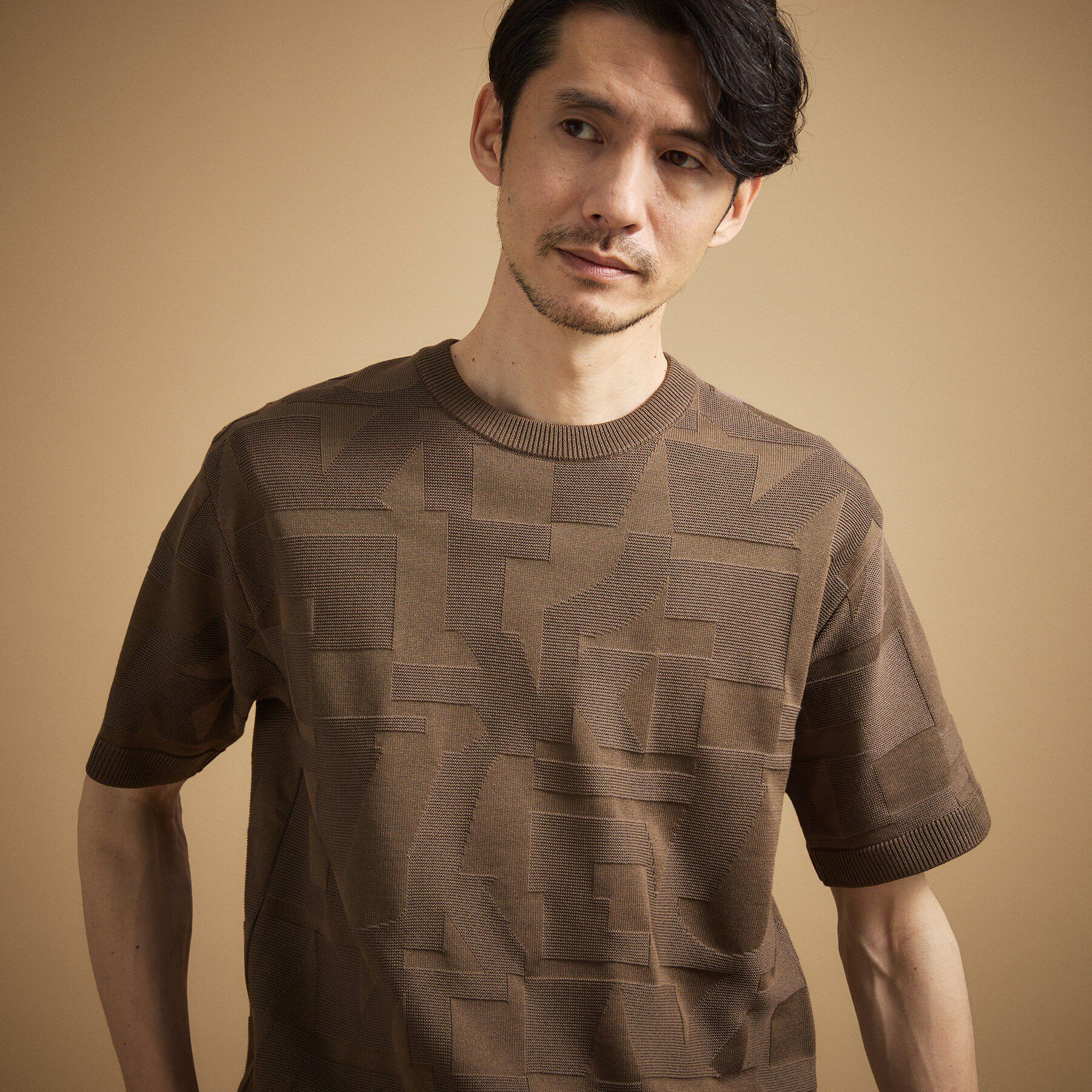 TAKEO KIKUCHI「【徳島ニット】ニットＴシャツ」|ニット・セーター|