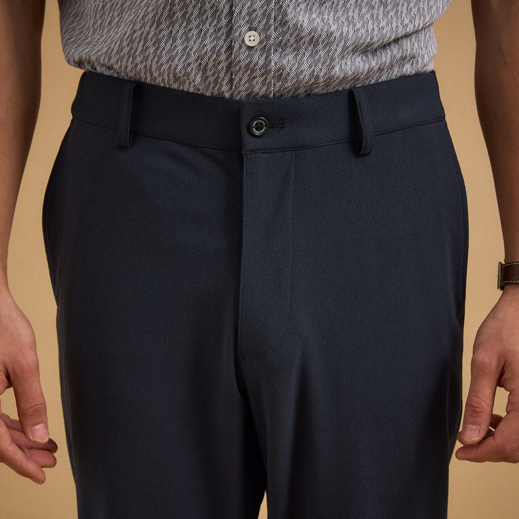 TAKEO KIKUCHI「【接触冷感/吸汗速乾】サイドゴアウエスト ストレートパンツ」|その他|