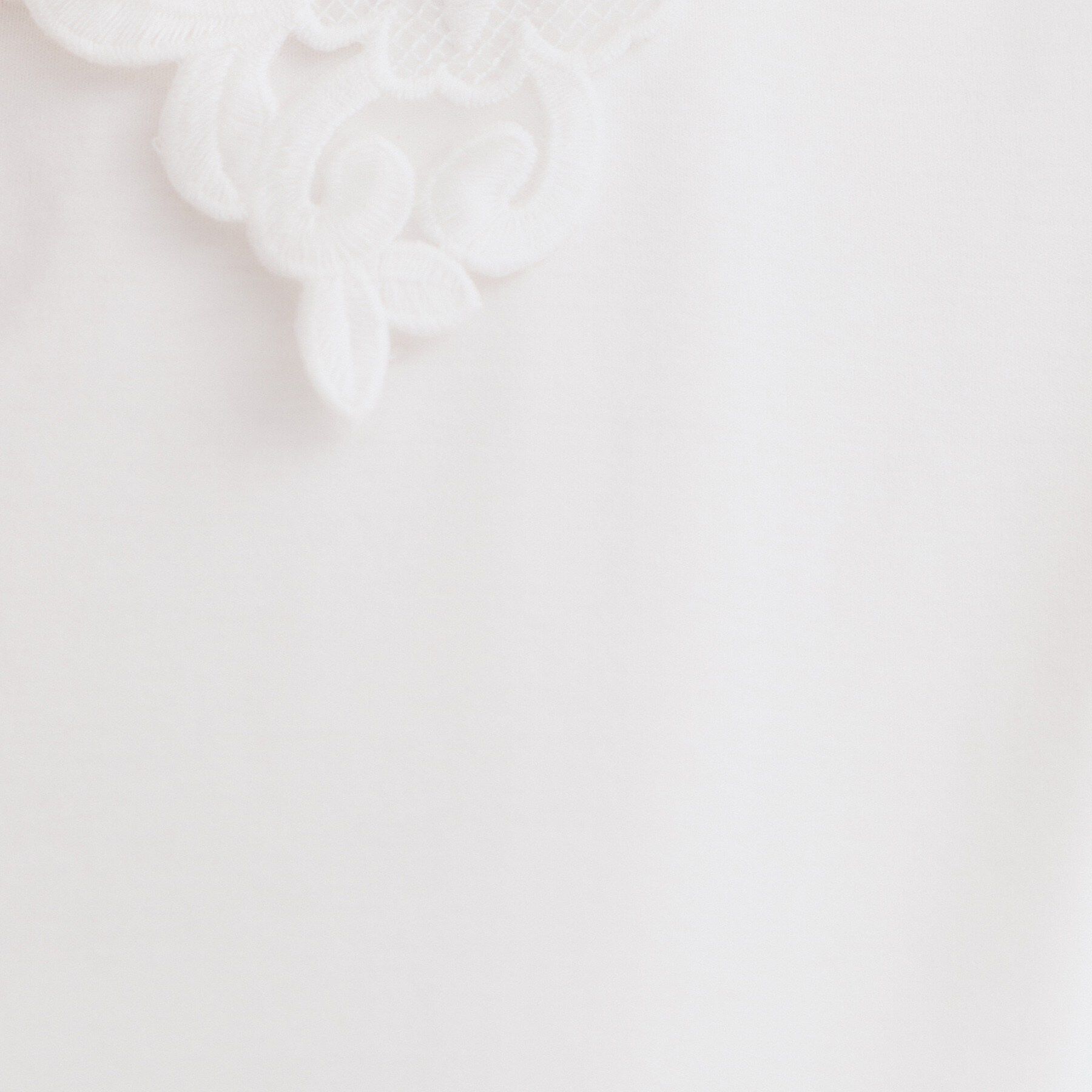 Couture broach「【UVカット・接触冷感・洗える】襟レース トップス」|Tシャツ・カットソー|