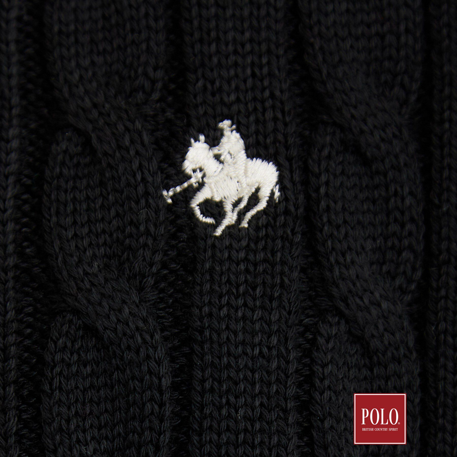 THE SHOP TK「POLO BCS/ケーブル半袖ニット」|ニット・セーター|