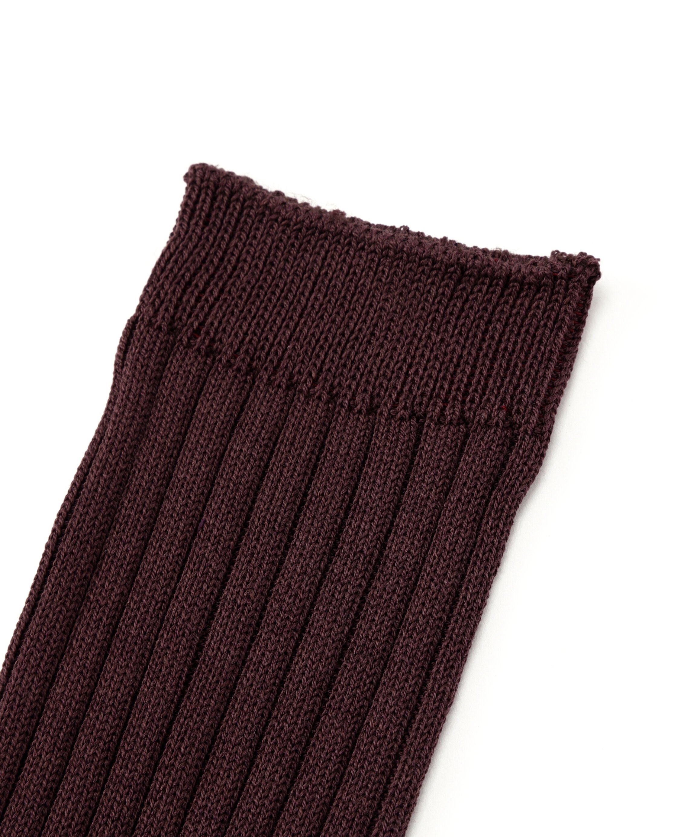  「WOMEN SILK COTTON RIB SOCKS」|ソックス|