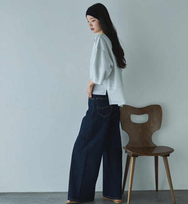 Doux archives「ラメ裏毛ショートスリーブＰＯ」|Tシャツ・カットソー|