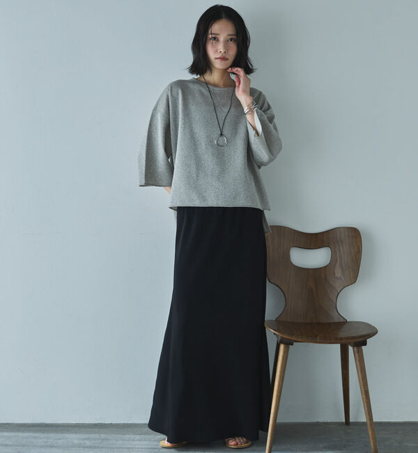 Doux archives「ラメ裏毛ショートスリーブＰＯ」|Tシャツ・カットソー|