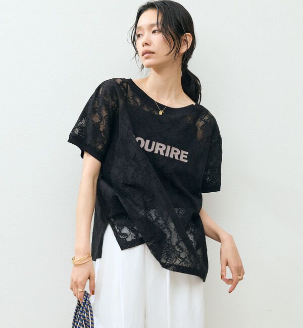 Doux archives「ロゴレースＴＯＰＳ」|シャツ・ブラウス|