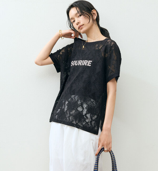 Doux archives「ロゴレースＴＯＰＳ」|シャツ・ブラウス|