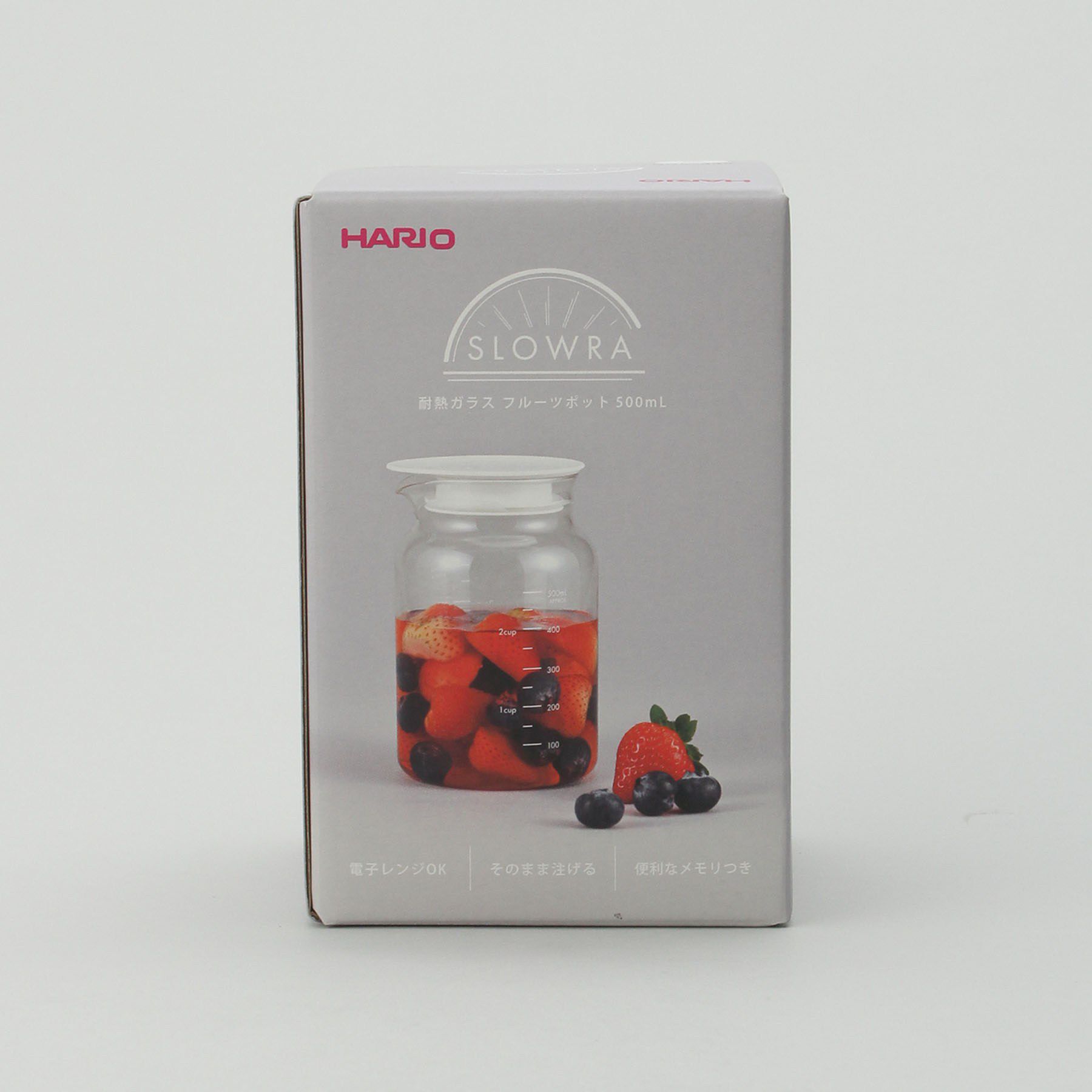 212 KITCHEN STORE「SLOWRA 耐熱ガラス フルーツポット 500mL ＜HARIO ハリオ＞」|食器・キッチングッズ|