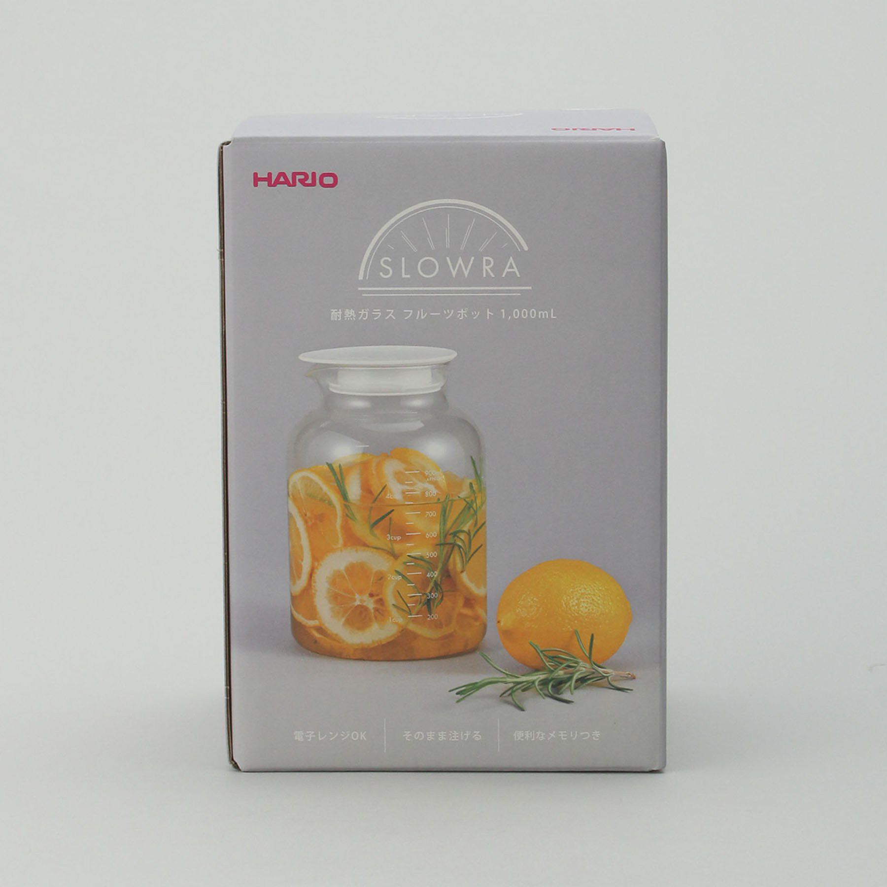 212 KITCHEN STORE「SLOWRA 耐熱ガラス フルーツポット 1,000mL ＜HARIO ハリオ＞」|食器・キッチングッズ|