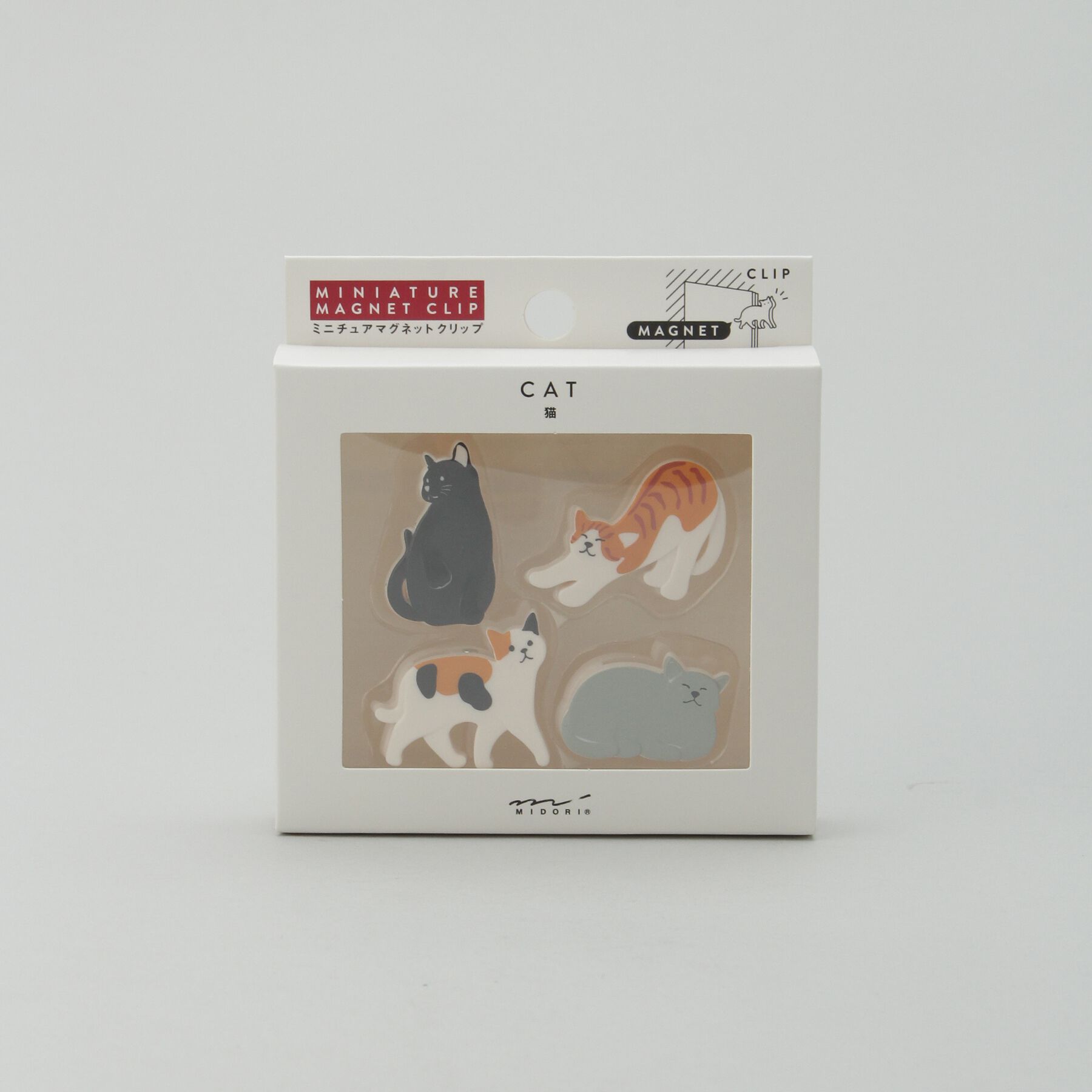 212 KITCHEN STORE「MIDORI マグネットクリップ ネコ」|その他|