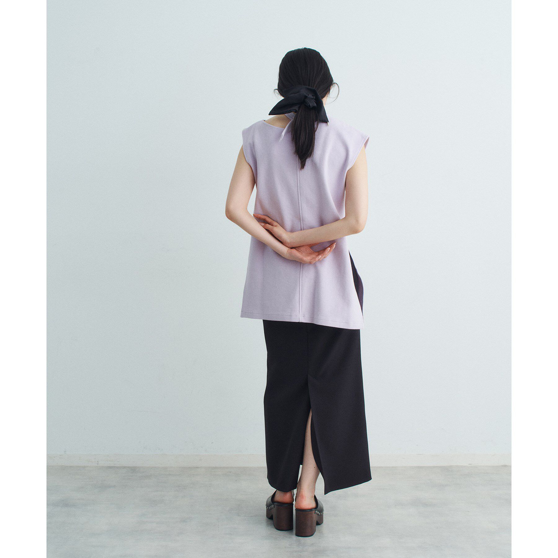 CODE A「pile cutout tee」|Tシャツ・カットソー|