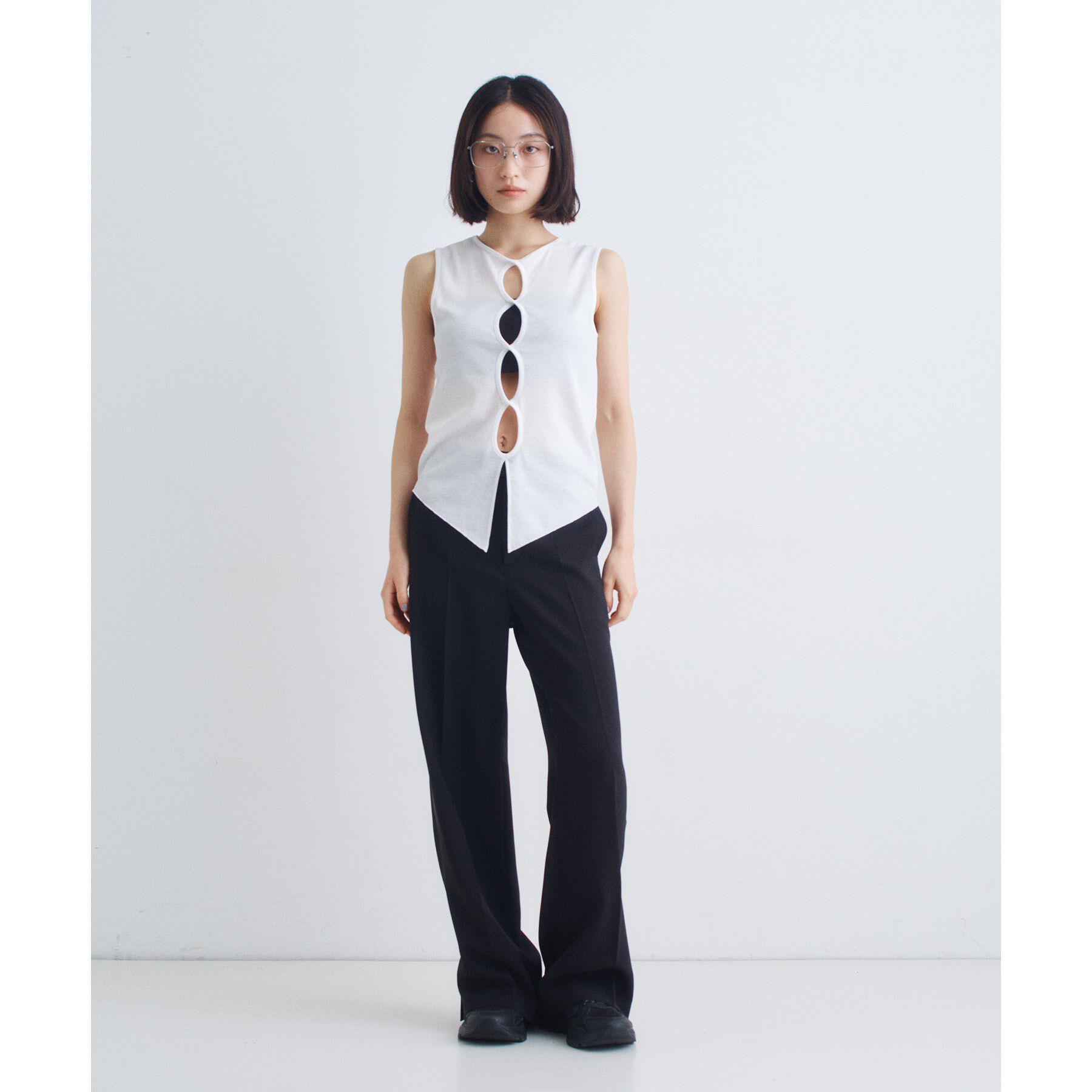 CODE A「line zip trousers」|その他|