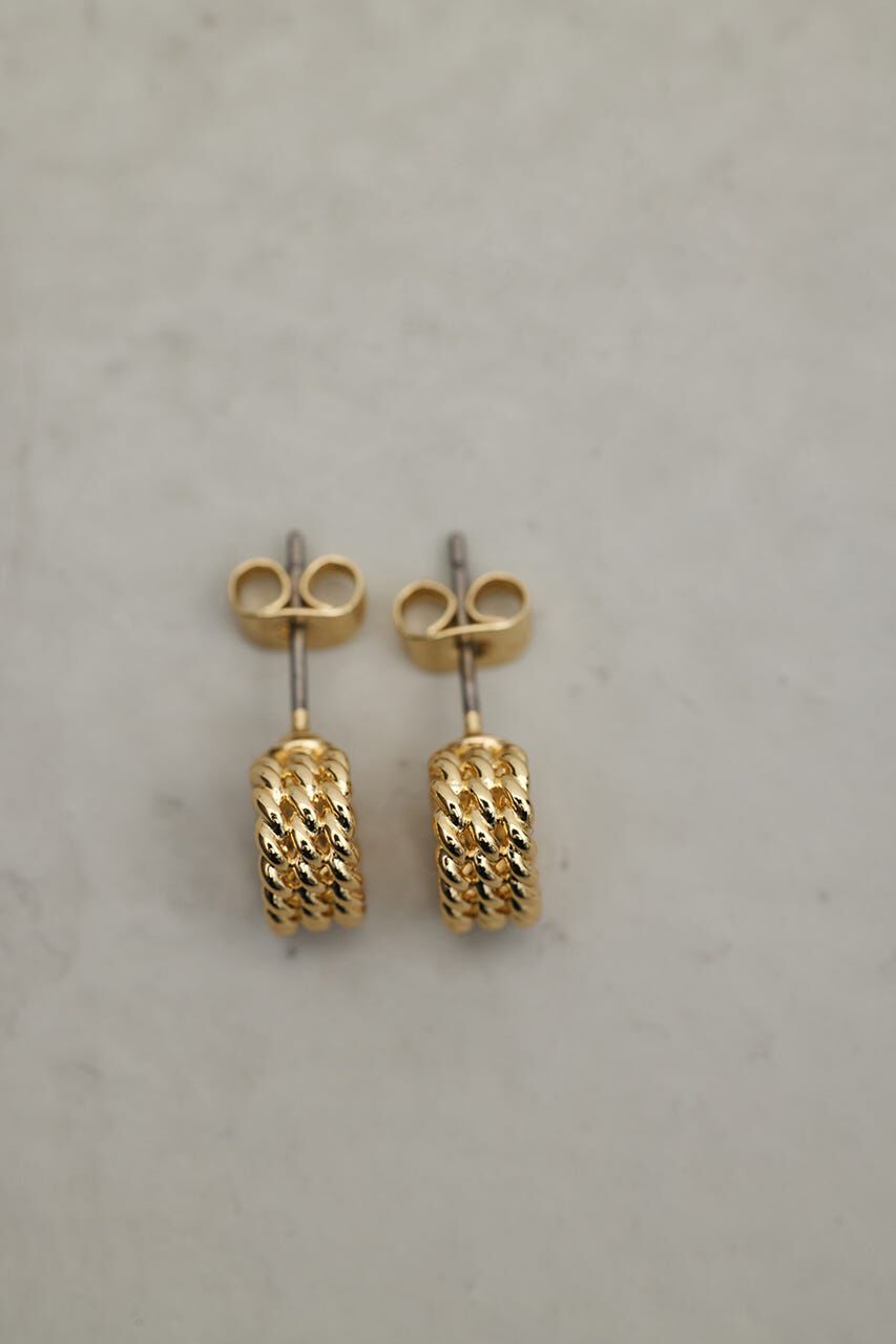 STYLEMIXER「メッシュデザインミニマムピアス」|ピアス|