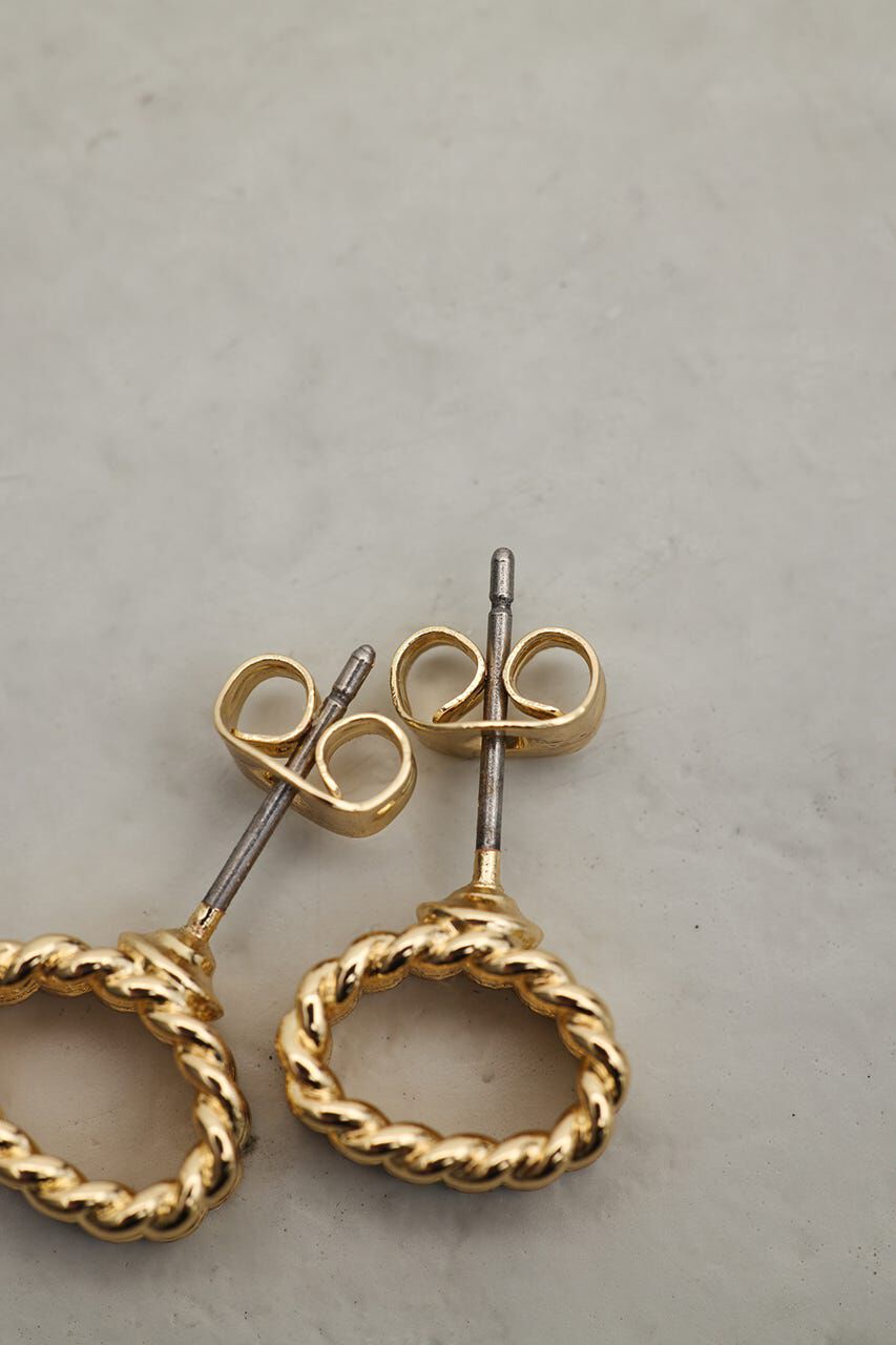 STYLEMIXER「メッシュデザインミニマムピアス」|ピアス|