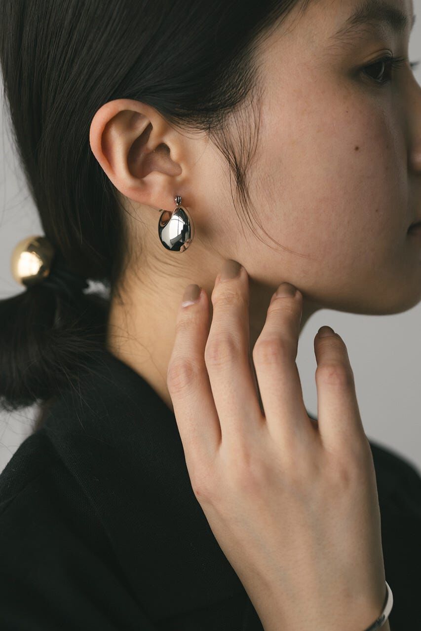 STYLEMIXER「プランプドロップピアス」|ピアス|SLV