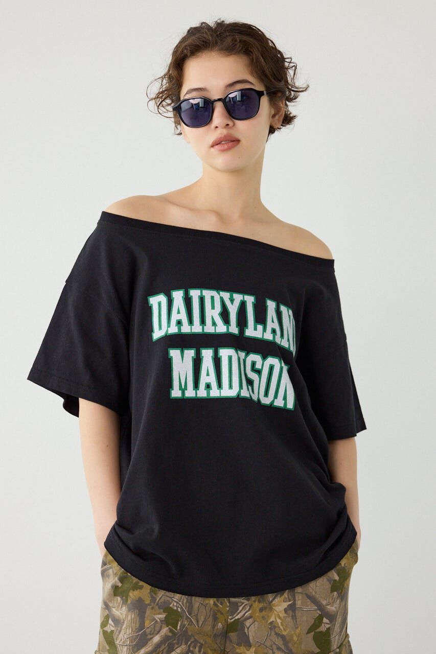 RODEO CROWNS「アソートオフショルダートップス」|Tシャツ・カットソー|BLK