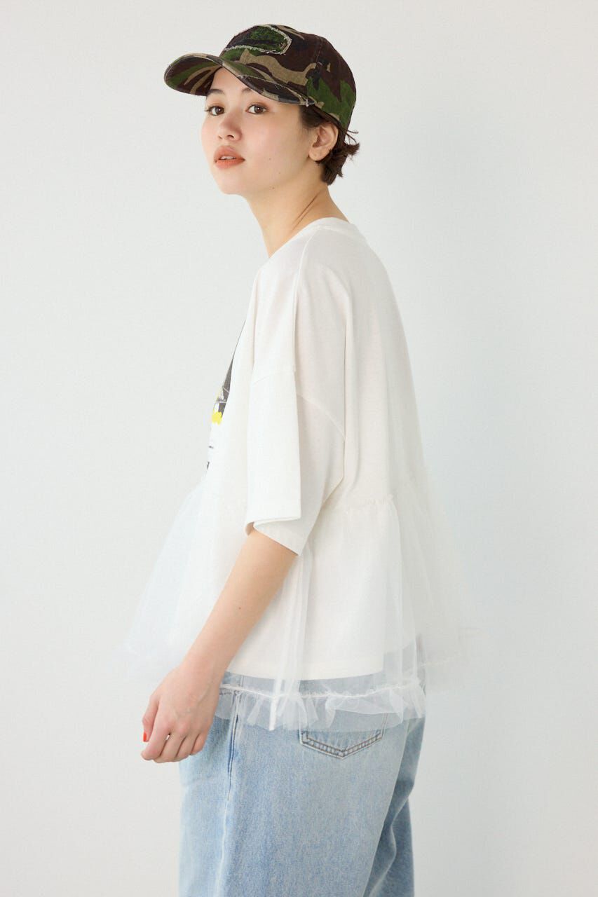 RODEO CROWNS「チュールドッキングトップス」|Tシャツ・カットソー|