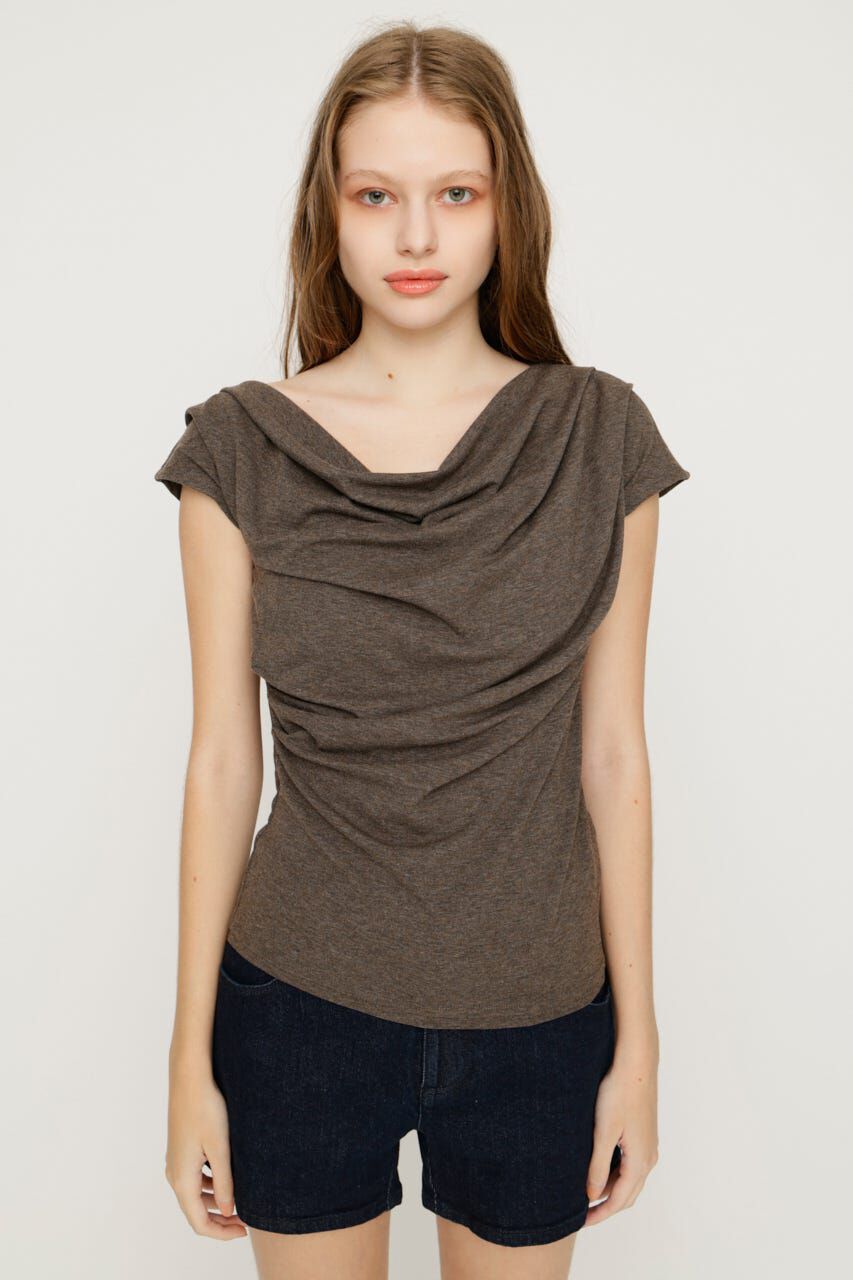 SLY「ONE SHOULDER CUT トップス」|Tシャツ・カットソー|