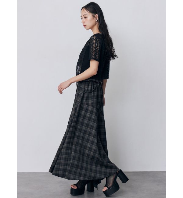MURUA「レーシーアンサンブルトップス」|Tシャツ・カットソー|