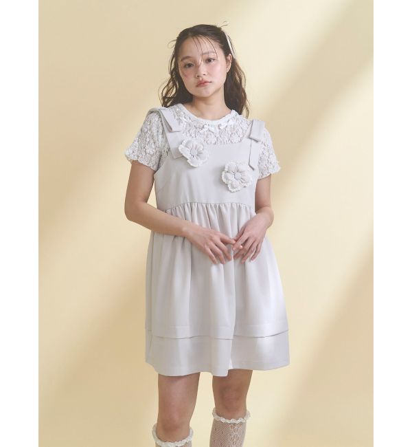 merry jenny「ribbon lace tee」|Tシャツ・カットソー|