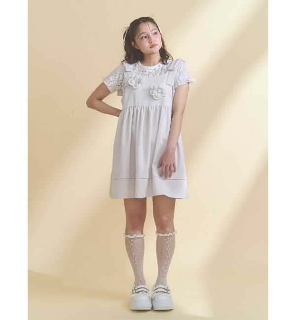 merry jenny「ribbon lace tee」|Tシャツ・カットソー|