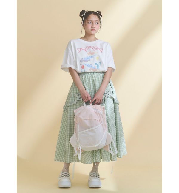 merry jenny「うさぎのひみつ時間Tee」|Tシャツ・カットソー|