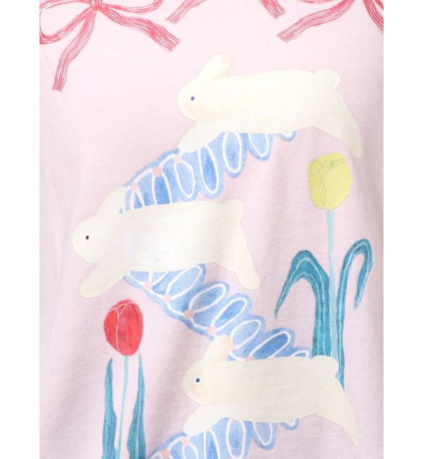 merry jenny「うさぎのひみつ時間Tee」|Tシャツ・カットソー|