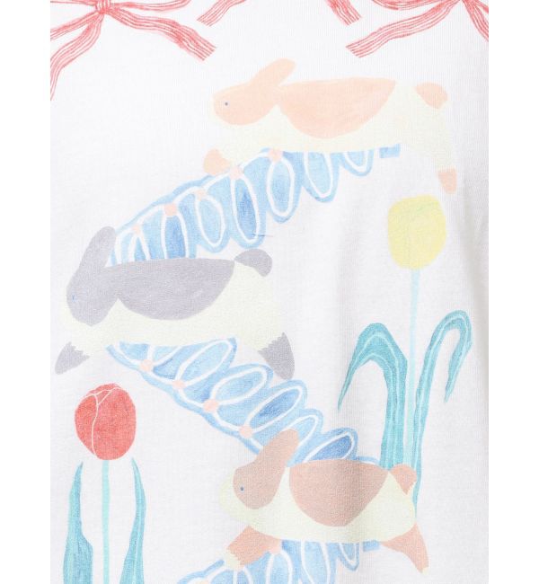 merry jenny「うさぎのひみつ時間Tee」|Tシャツ・カットソー|
