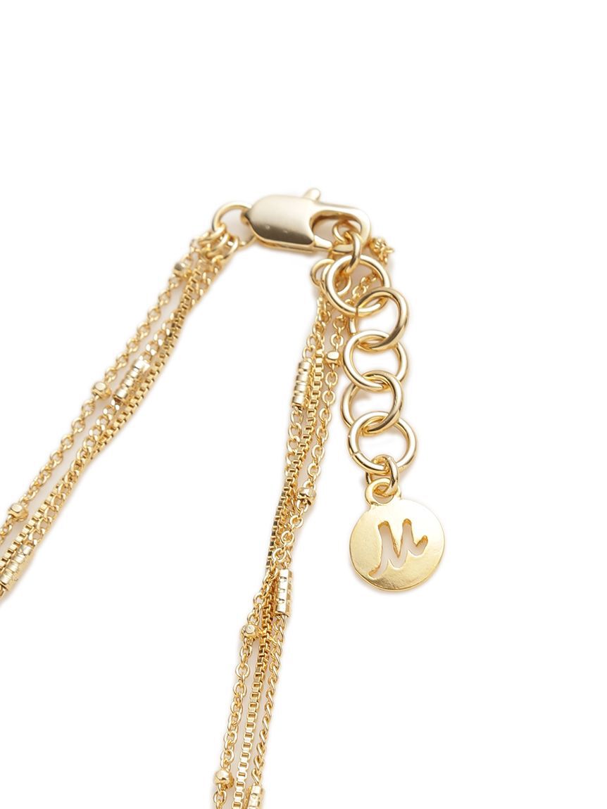 Mila Owen「【EVERYDAY PROOF JEWELRY 】３連チェーンチョーカー」|ネックレス|