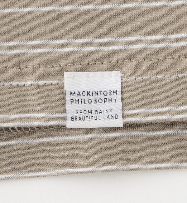 MACKINTOSH PHILOSOPHY「【WEB限定】天竺ボーダー＆無地ハーフパンツ パジャマ」|その他|