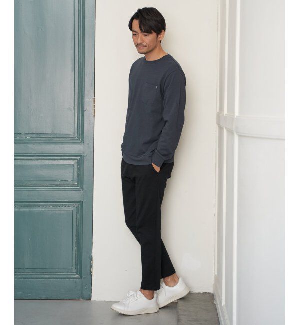 ikka「【雑誌MonoMax4月号掲載】DRYダンボールWフェイストレロンT「小泉孝太郎さん着用モデル」」|Tシャツ・カットソー|