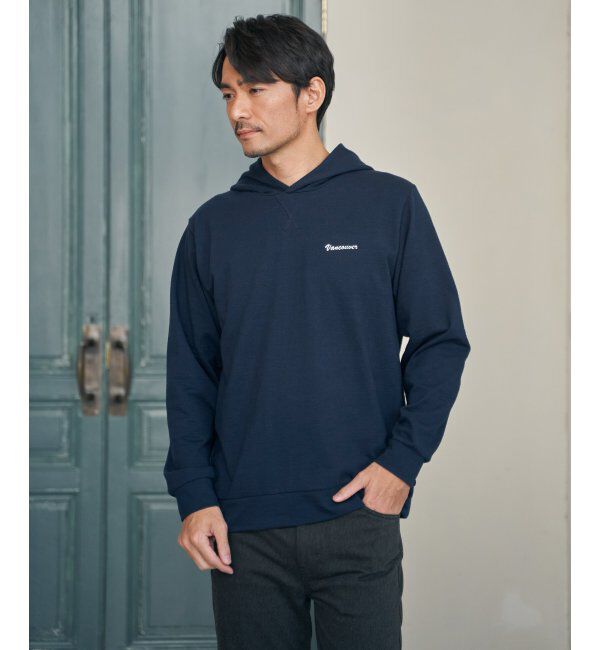 ikka「ブロックインレイＴパーカ」|Tシャツ・カットソー|